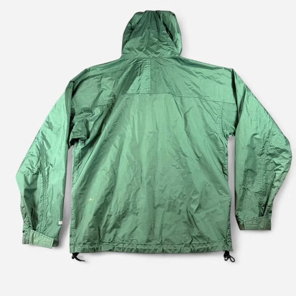 VTG The North Face Gore-Tex Forest Green Mountain‎ Light Windbreaker Jacket Sz L